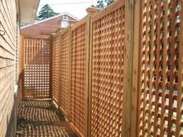 Lattice Top Cedar Wood Fence Panel Decorative Fences Lattice Fence Lattice Fence Panels Cedar Wood Fence