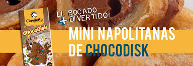 Mini-Napolitanas de Chocodisk Clavileño - Chocolates Clavileño