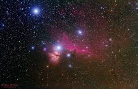 Orion imaged january 8, 11 and 14 2012 wide field data (taken with nikon 180mm ed lens at f/4): Clarkvision Photograph Horsehead Nebula In Orion