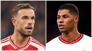 Marcus Rashford and Jordan Henderson miss out