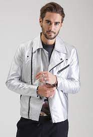 Metallic Faux Leather Moto Jacket Mens Jackets Fall Faux Leather Moto Jacket New Look Clothes