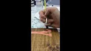 Apply glue with wood glue in a tube or a glue gun on the back of each letter. Tutorial Lettering On A Wood Sign Without A Stencil Youtube