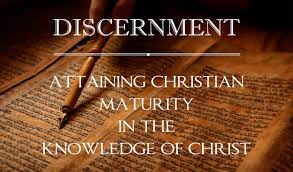 discerning discernment