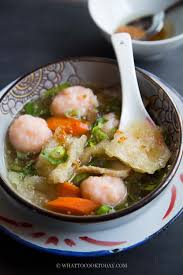 Let's start your first time to make fish maw and crab soup. How To Cook Nyonya Fish Maw Soup Hu Pioh Yu Piu Soup