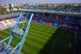 Find the perfect wisla krakow stadium stock photos and editorial news pictures from getty images. Wisla Krakow Stadium With Colored Backlight It Is Possible Audio