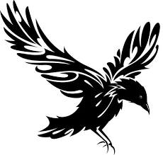 Black And White Ravens Clipart Tattoo Designs Raven Tattoo Crow Tattoo Raven Images