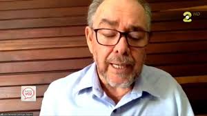 Entrevista a Luis Fernando Astorga en el programa Nuestra Voz., Fuente:  Amelia Rueda.