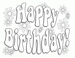 Crayons can be changed once they are damaged. Printable Happy Birthday Coloring Pages For Kids Drawing With Crayons