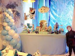 Party Birthday Frozen Theme Majlis Di Johor Www Alisdeco Blogspot Com Alis 0123550657 Candy Buffet Birthday Party Candy Birthday Party Frozen Birthday Party
