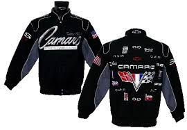 Read these and other embroidery articles at impressionsmag.com: Camaro Jacket History Us Car And Nascar Fashion
