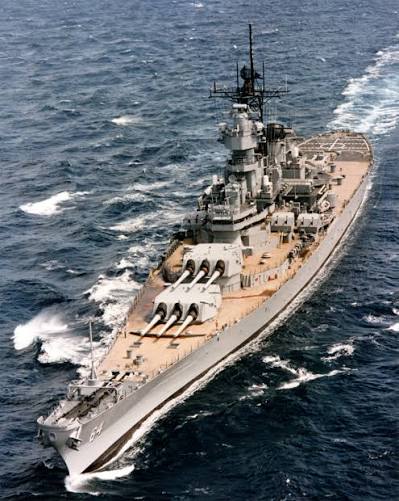 Armament of the Iowa-class battleship - Wikipedia