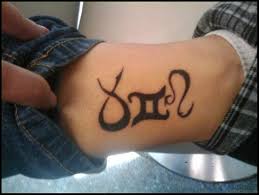 Symbol tattoos tribal tattoos body art tattoos new tattoos tatoos tattoos skull gemini gemini zodiac tattoos gemini tattoo designs trash polka taurus constellation tattoo gemini. 27 Stylish Gemini Tattoos On Ankle
