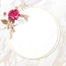 download premium illustration of round flower frame on beige marble flower frame flower background iphone flower background wallpaper