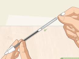 One of the most important things to remember when removing ink stains is that heat can actually set the. 3 Ways To Restart A Dry Ball Point Pen Wikihow