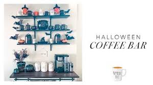 Coffee bars are not just for winter, see how i spring forward with a fresh new twist on the coffee bar. Halloween Coffee Bar La Plans