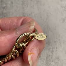 Lee Angel Chain Choker Necklace