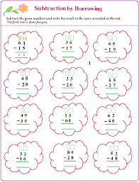 The benefits of the 3 digit addition and subtraction worksheets is that students gain the required knowledge about the addition and subtraction of 3 digits. Digit Subtraction With Regroupingheetsheet On Borrow And Subtract Printable Kids Activities Samsfriedchickenanddonuts