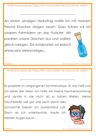Bildergeschichte klasse 2, klasse 3, klasse 4 und klasse 5. Geschichtenanfange Geschichten Schreiben Geschichte Leichter Lernen