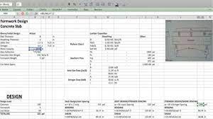 The report includes design standards and design examples for complete prefabricated bridge systems, and proposes specification language for accelerated bridge construction systems, which adheres to the american association of state highway and transportation officials (aashto) load and resistance factor design (lrfd) bridge design and. This Example Problem Of A Concrete Slab Formwork Design Using An Excel Spreadsheet Is Very Handy For All Constru Concrete Design Civil Engineering Books Design