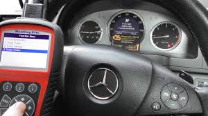 Mercedes C Class Common Airbag Failure Reset Youtube