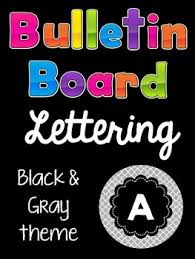 No sign up, no monthly membership fees. Printable Bulletin Board Letters Worksheets Teachers Pay Teachers