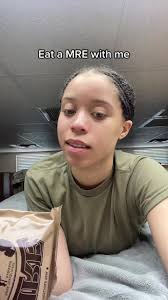 Taste Testing Military MRE Food with Chocolate Pudding and Beef Strips