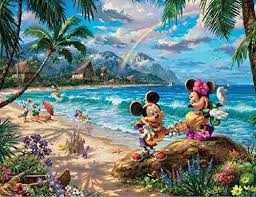 25 piece puzzle featuring your favorite pj masks characters; Ceaco Thomas Kinkade The Disney Collection 4 In 1 Multipack Puzzles 500 Piece Each Buy Online At Best Price In Uae Amazon Ae