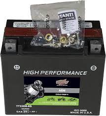 Amazon Com Interstate Batteries Cytx20h Bs Cycle Tron Powersports Battery 12v 18ah Motorcycle Atv Battery High Performance Rechargeable Sealed Agm Cytx20 Bs Automotive