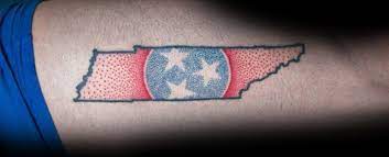 Archaeologists in tennessee have just identified the world's oldest known tattoo kit — which dates back between 5,520 and 3,620 years. 20 Tennessee Flag Tattoo Ideas For Men Three Star Designs