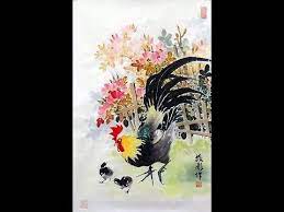 8 國畫花鳥示範 雞薔葳花 國畫山水影音教學園區 林振彪 chinese art painting youtube chinese art painting painting chinese painting