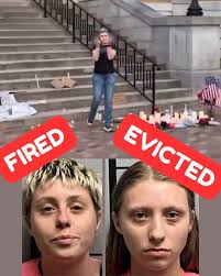 After vandalising a memorial for Charlie Kirk, Kerri and Kaylee Rollo are  both facing criminal charges. One of them has launched a GoFundMe, claiming  job loss, eviction and doxxing...