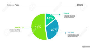 three sectors pie chart slide template