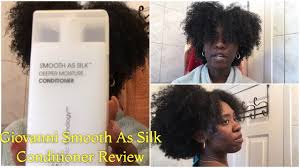 Great our app considers products features, online popularity, consumer's reviews, brand reputation, prices, and many more factors, as well as reviews by our. Product Review Giovanni Smooth As Silk Deeper Moisture Conditioner Youtube