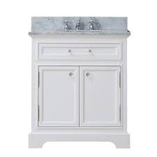 Signaturehardware.com has been visited by 10k+ users in the past month Water Creation De24cw01pw 000000000 Derby 24 Inch Pure White Single Sink Bathroom Vanity