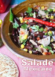 Salade Mexicaine Aux Haricots Rouges Recette Salade Mexicaine Haricot Rouge Haricots Rouges Recette