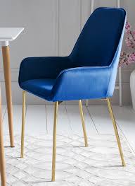 Samt Samt Blau Esszimmer Stuhl Samt Esszimmer Esszimmer