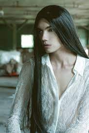 Dylan Stephens Androgynous Models Long Hair Styles Androgynous Long Hair