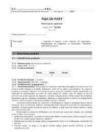 Muncitor necalificat in constructii cai ferate; Fisa Post Electrician In Constructii