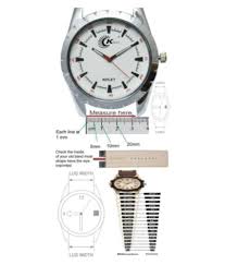 Kolet 18mm Padded Leather Watch Strap Watch Band Grey 18mm Size Chart Provided In 3rd Image Pack Of 1pc