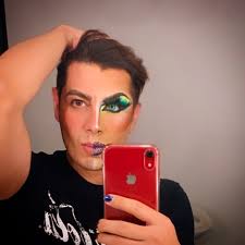 dual #drag #androgynous #man #woman #lgbt #makeup