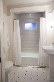 Like many people, i have wondered how to decorate a bathroom. Pin By Laura Gray On Bathroom Reno Ideas Bathrooms Remodel Window In Shower Grey Subway Tile Bathroom