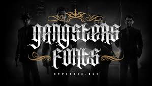 Lhf old stock font has a gangster style, and according to the borders. 60 Best Gangster Fonts Free Premium 2021 Hyperpix