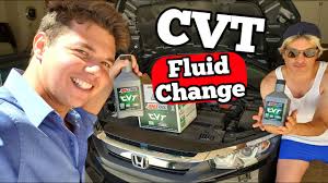 2017 Honda Civic Amsoil Cvt Transmission Fluid Change Youtube
