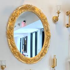 H framed oval beveled edge bathroom vanity mirror in chrome with 18 reviews and the gatco flush 20.5 in. Diy Oval Bathroom Mirror Frame Ideas Besthomish