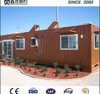 Tragbares mobiles Fertighaus mit Badezimmer (Containerhaus ...
