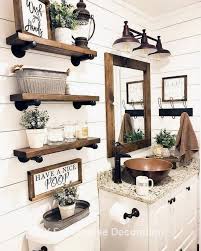 There are a lot of rustic farmhouse ideas for the bathroom and all of them are quite nice. Diy Small Rustic Bathroom Ideas Trendecors