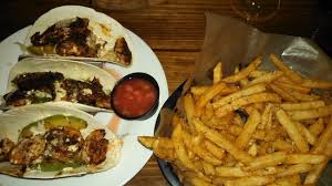 It's such a delicate fish that it doesn't hold up well on the. Blackened Fish Shrimp Tacos Picture Of Cocoa Beach Ale House Tripadvisor