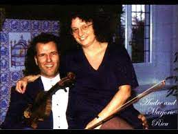 Violinist and conductor rieu charms listeners with the lush sound of his johann strauss orchestra, thus inheriting strauss' title as the wal. Andre Rieu And His Wife Marjorie Rieu Youtube Andre Rieu Andre Andre Leon Marie Nicolas Rieu