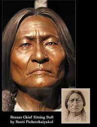 Tribute to a native american veteran