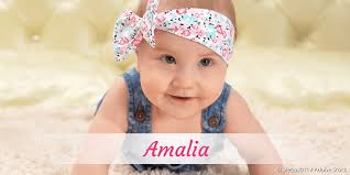Derived from germanic compound names beginning with *amal, vigor, bravery. Vorname Amalia Beliebtheit Bedeutung Mehr